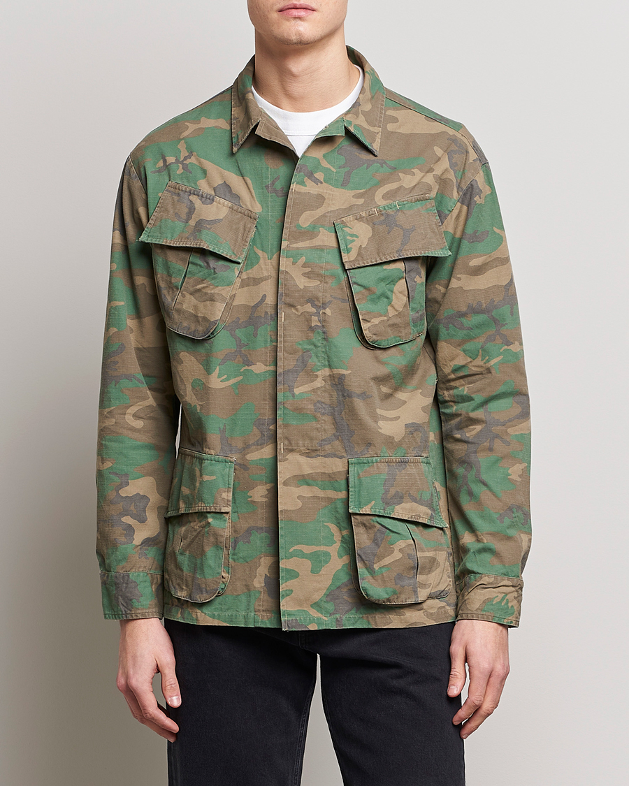 Mies | Kauluspaidat | Polo Ralph Lauren | Twill Overshirt Iconic Camo