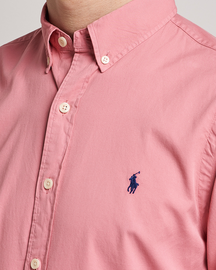 Mies | Kauluspaidat | Polo Ralph Lauren | Slim Fit Brushed Twill Shirt Desert Rose