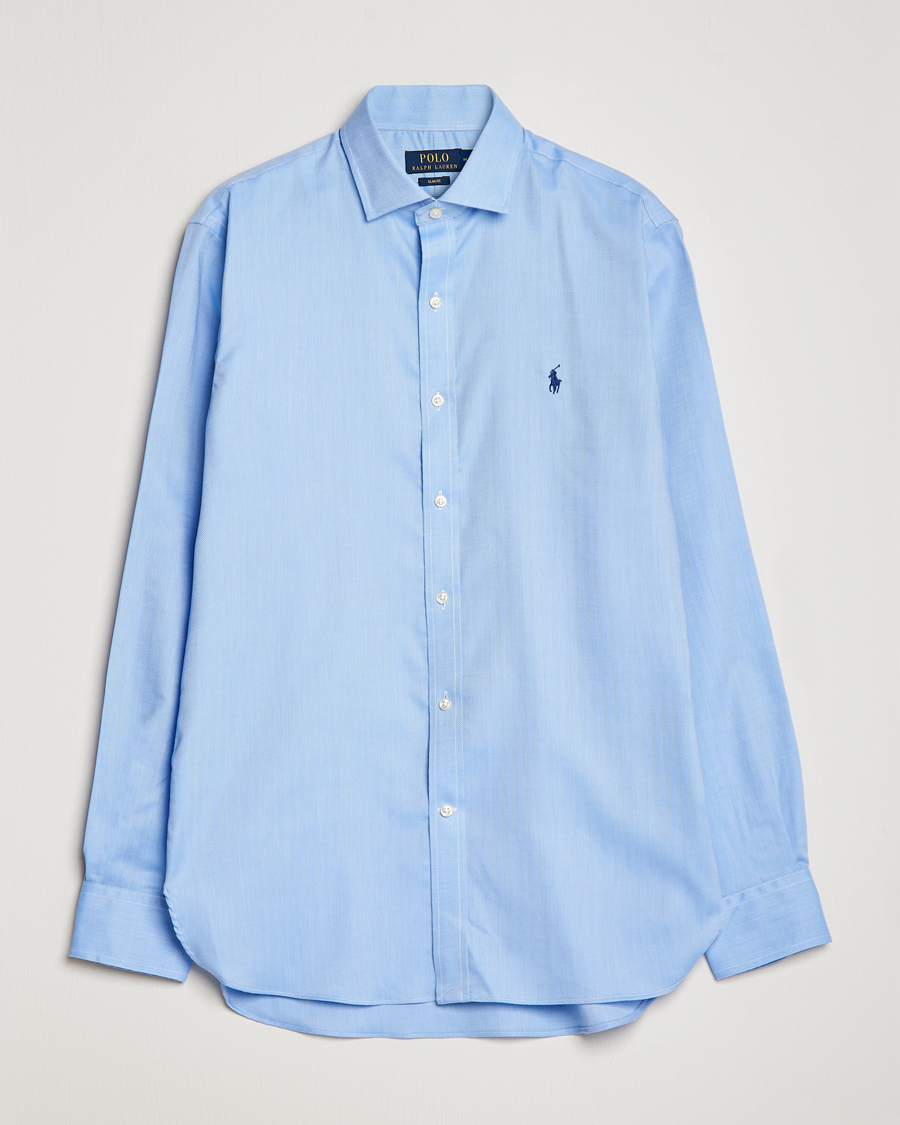 Mies | Kauluspaidat | Polo Ralph Lauren | Slim Fit Dress Shirt Blue