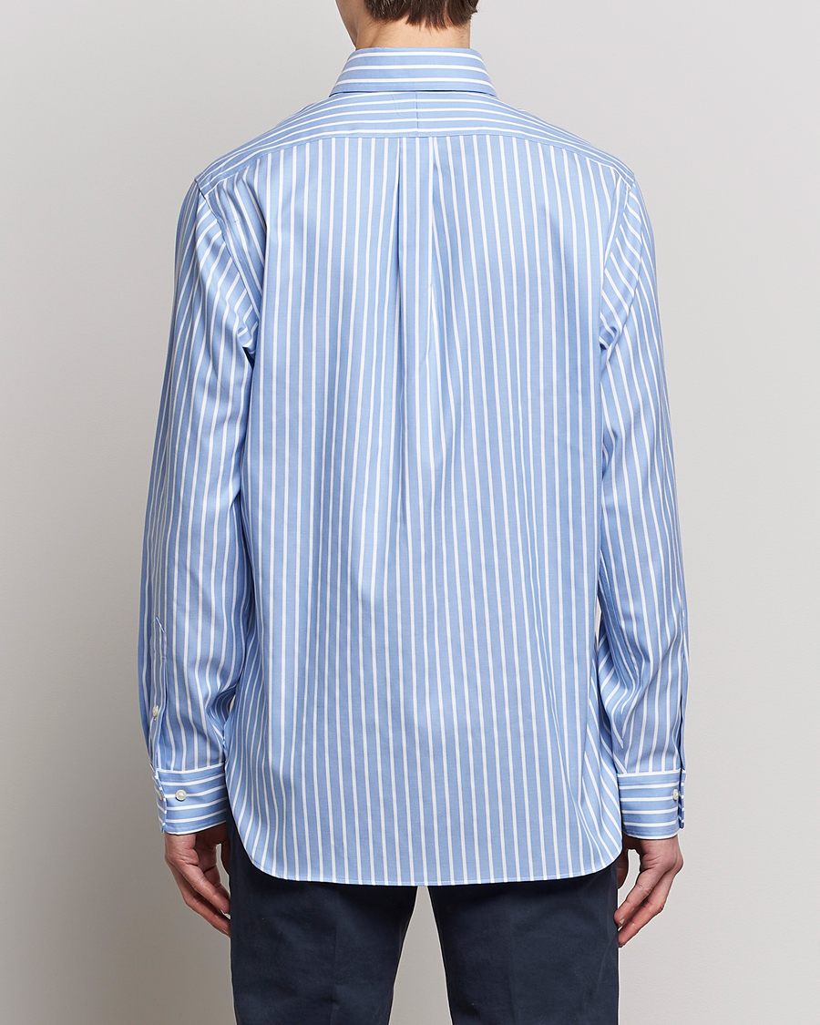 Mies | Kauluspaidat | Polo Ralph Lauren | Custom Fit Striped Dress Shirt Blue/White