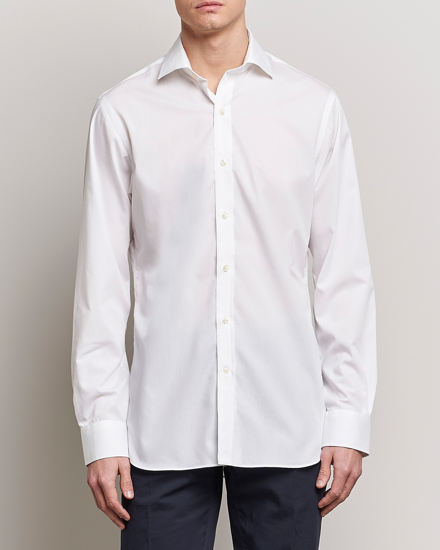 Mies |  | Polo Ralph Lauren | Slim Fit Poplin Dress Shirt White