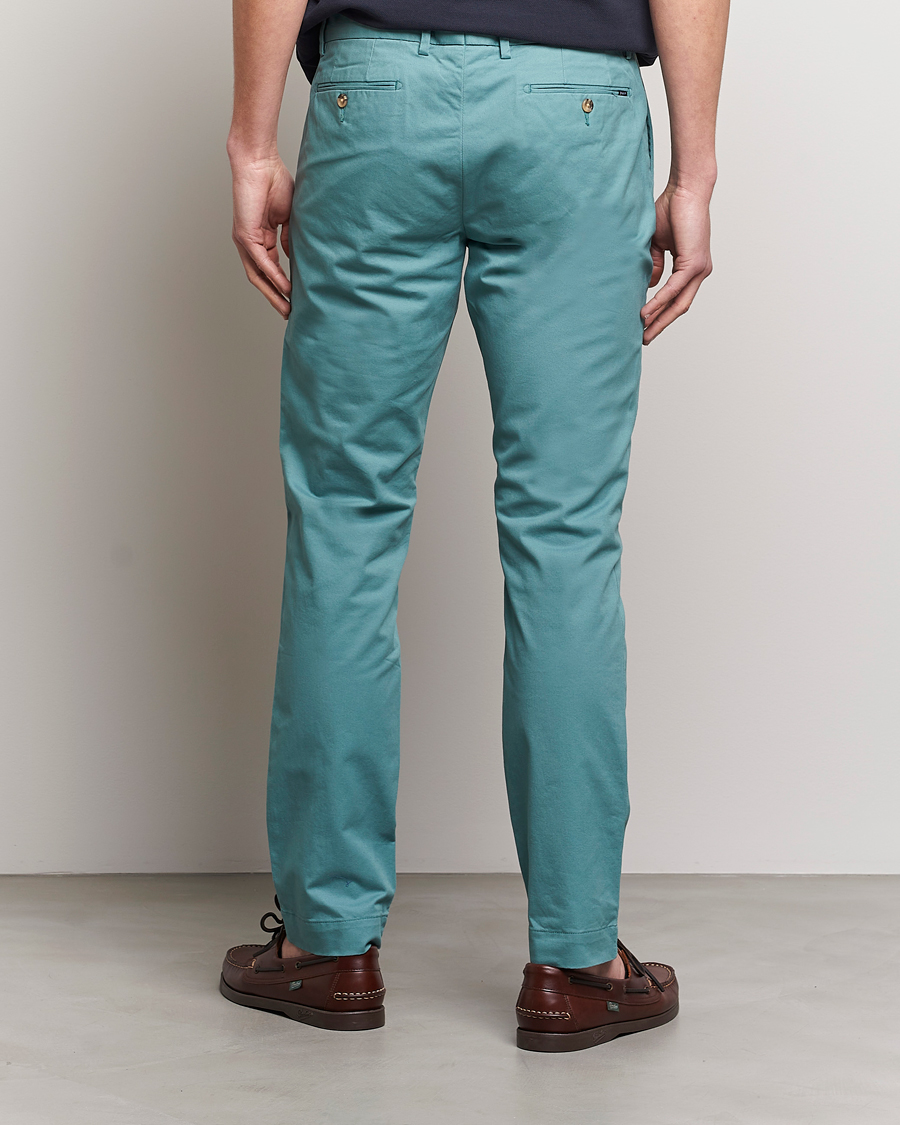 Mies | Housut | Polo Ralph Lauren | Slim Fit Stretch Chinos Greenscape