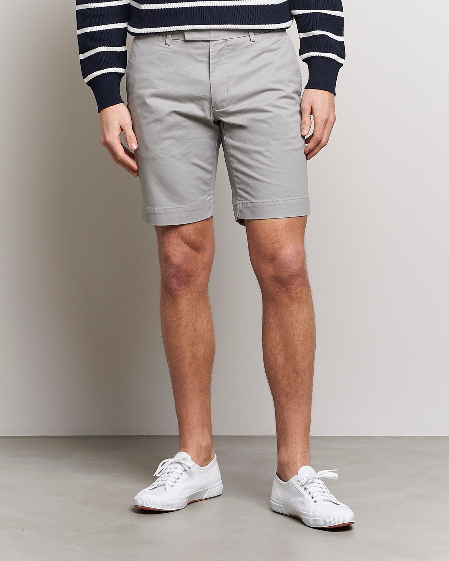 Mies | Chino-shortsit | Polo Ralph Lauren | Tailored Slim Fit Shorts Grey Fog