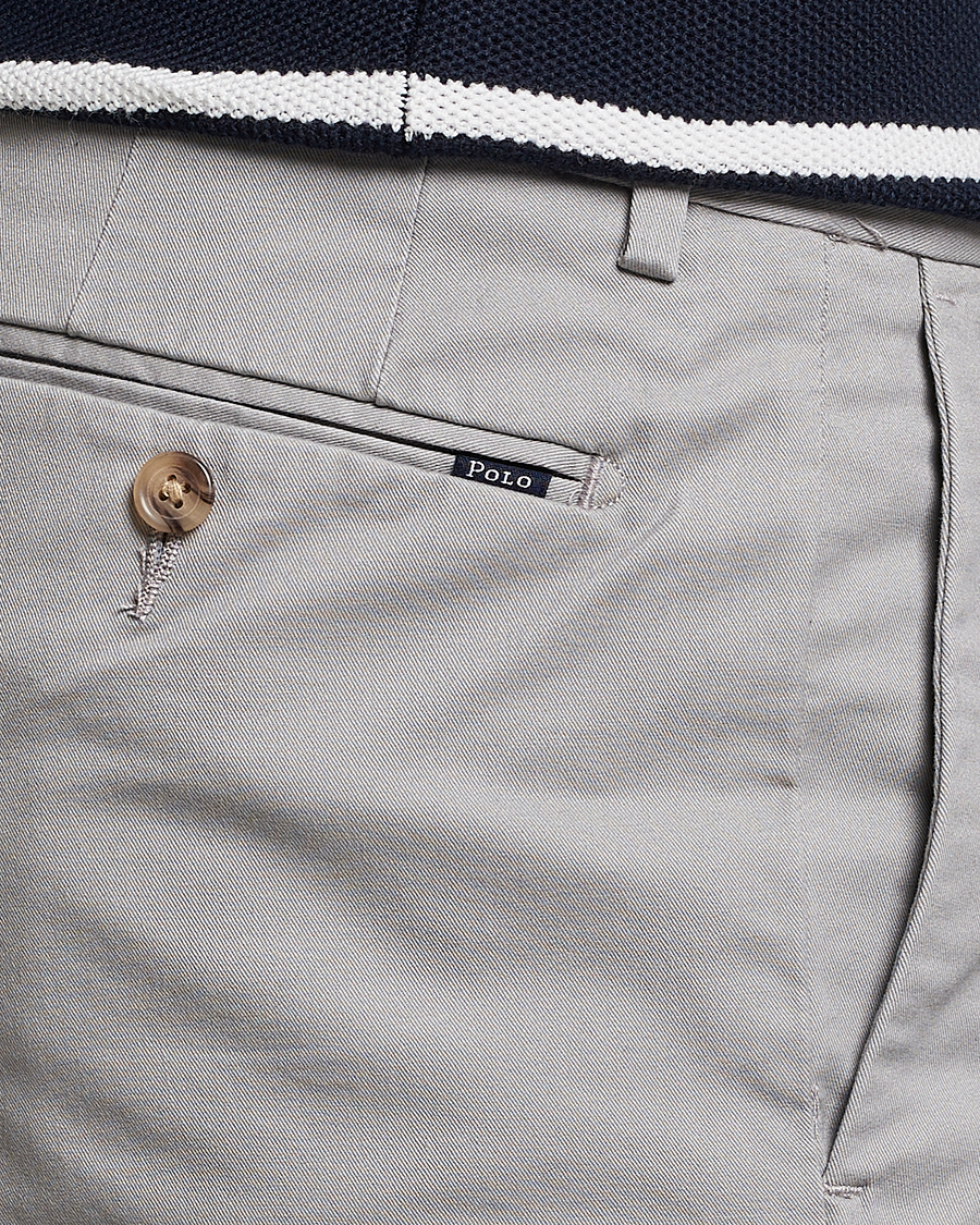 Mies | Shortsit | Polo Ralph Lauren | Tailored Slim Fit Shorts Grey Fog