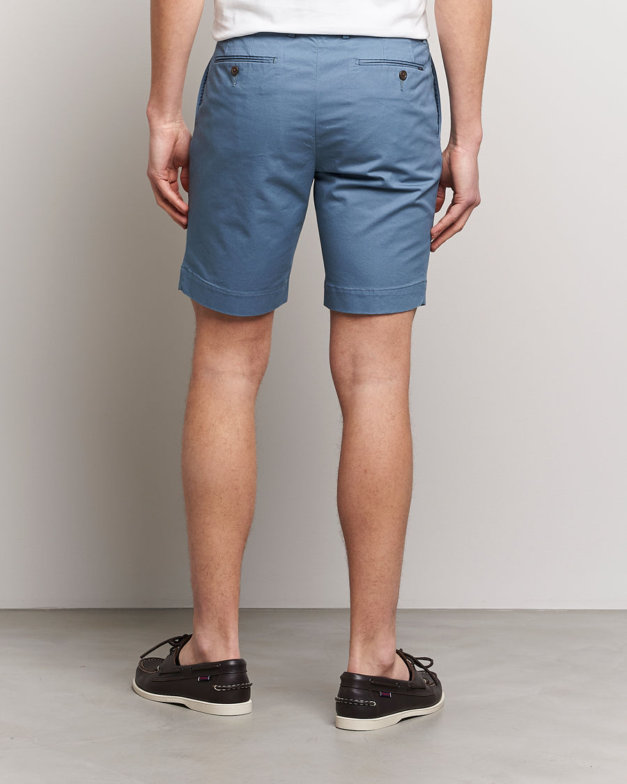 Mies | Shortsit | Polo Ralph Lauren | Tailored Slim Fit Shorts Anchor Blue