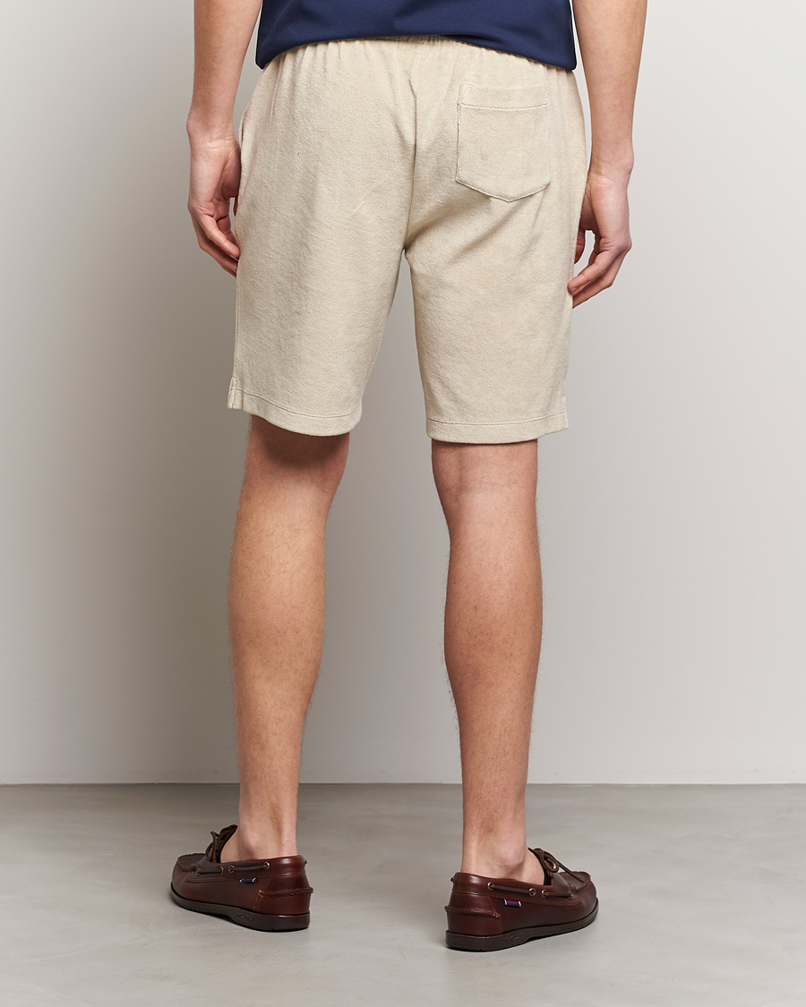 Mies | Shortsit | Polo Ralph Lauren | Cotton Terry Drawstring Shorts Spring Beige