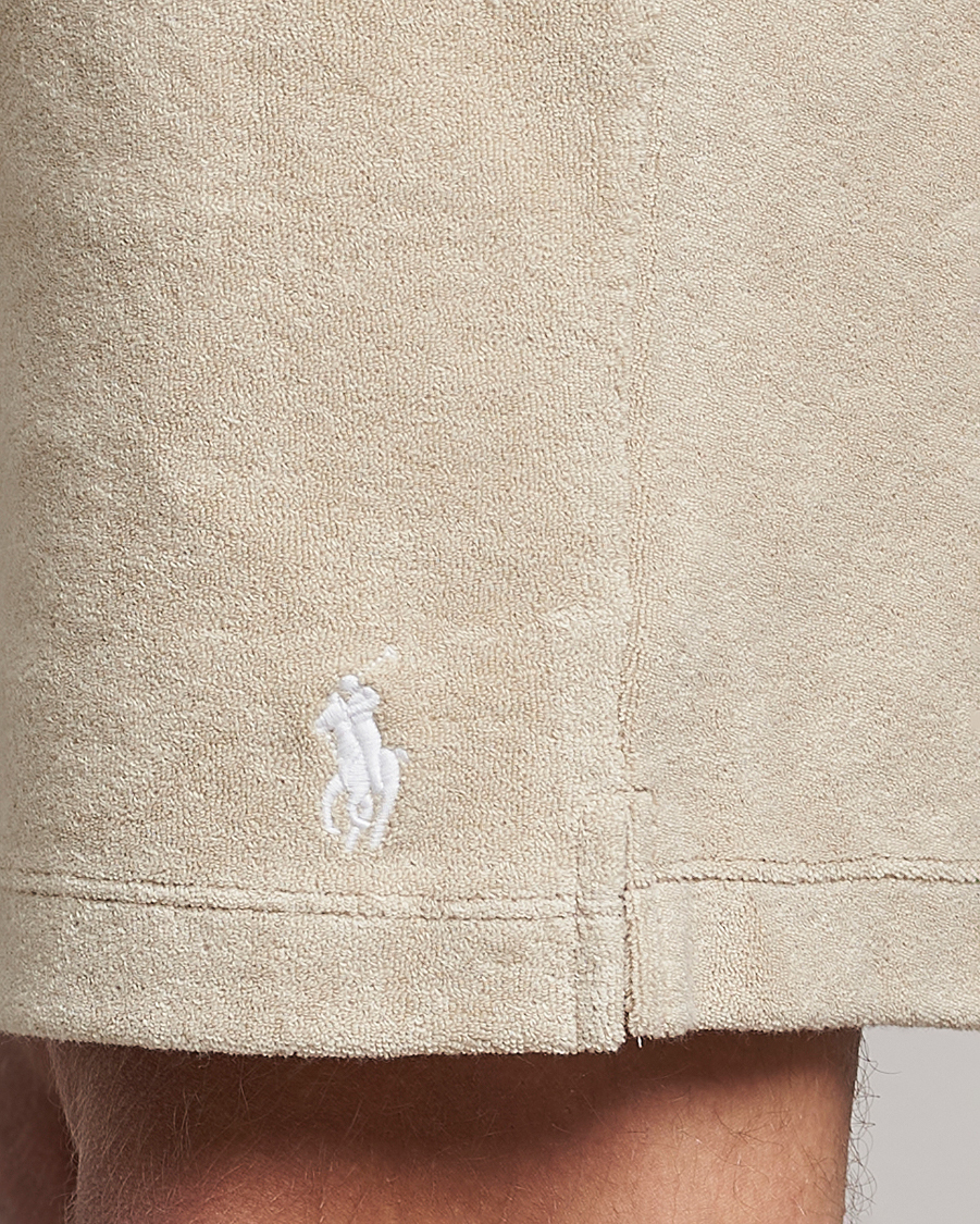Mies | Shortsit | Polo Ralph Lauren | Cotton Terry Drawstring Shorts Spring Beige
