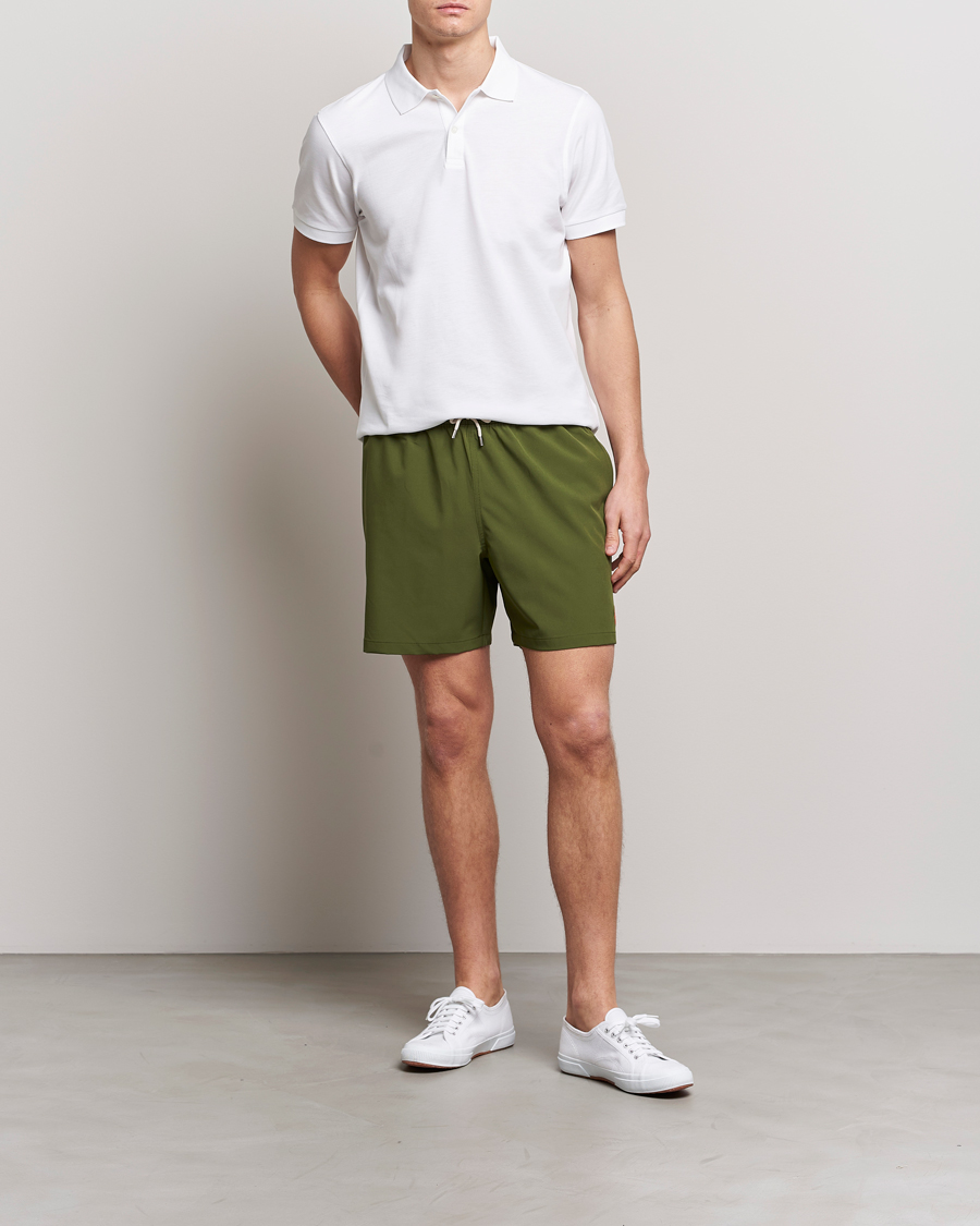 Mies | Uimahousut | Polo Ralph Lauren | Recyceled Traveler Boxer Swimshorts Supply Olive