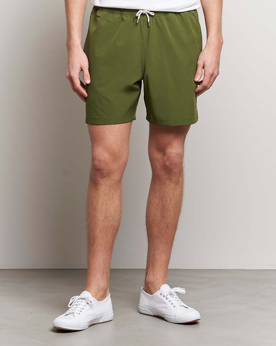 Mies |  | Polo Ralph Lauren | Recyceled Traveler Boxer Swimshorts Supply Olive