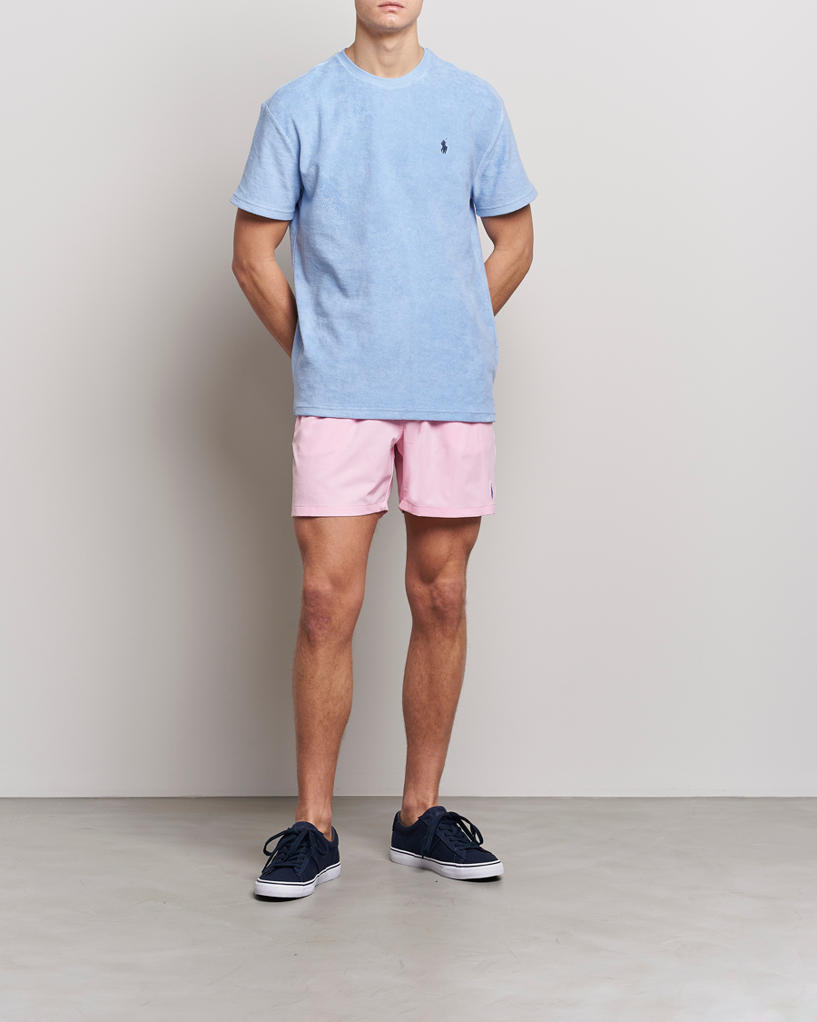 Mies | Uimahousut | Polo Ralph Lauren | Recyceled Traveler Boxer Swimshorts Carmel Pink