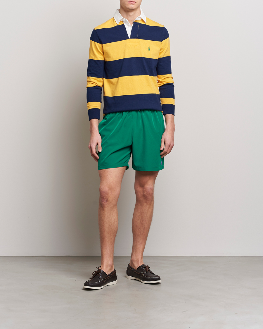 Mies | Uimahousut | Polo Ralph Lauren | Recyceled Traveler Boxer Swimshorts Primary Green