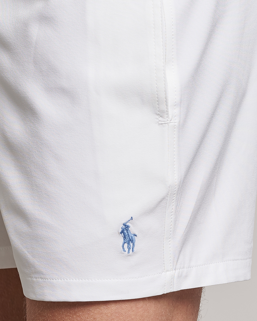 Mies | Uimahousut | Polo Ralph Lauren | Recycled Slim Traveler Swimshorts White