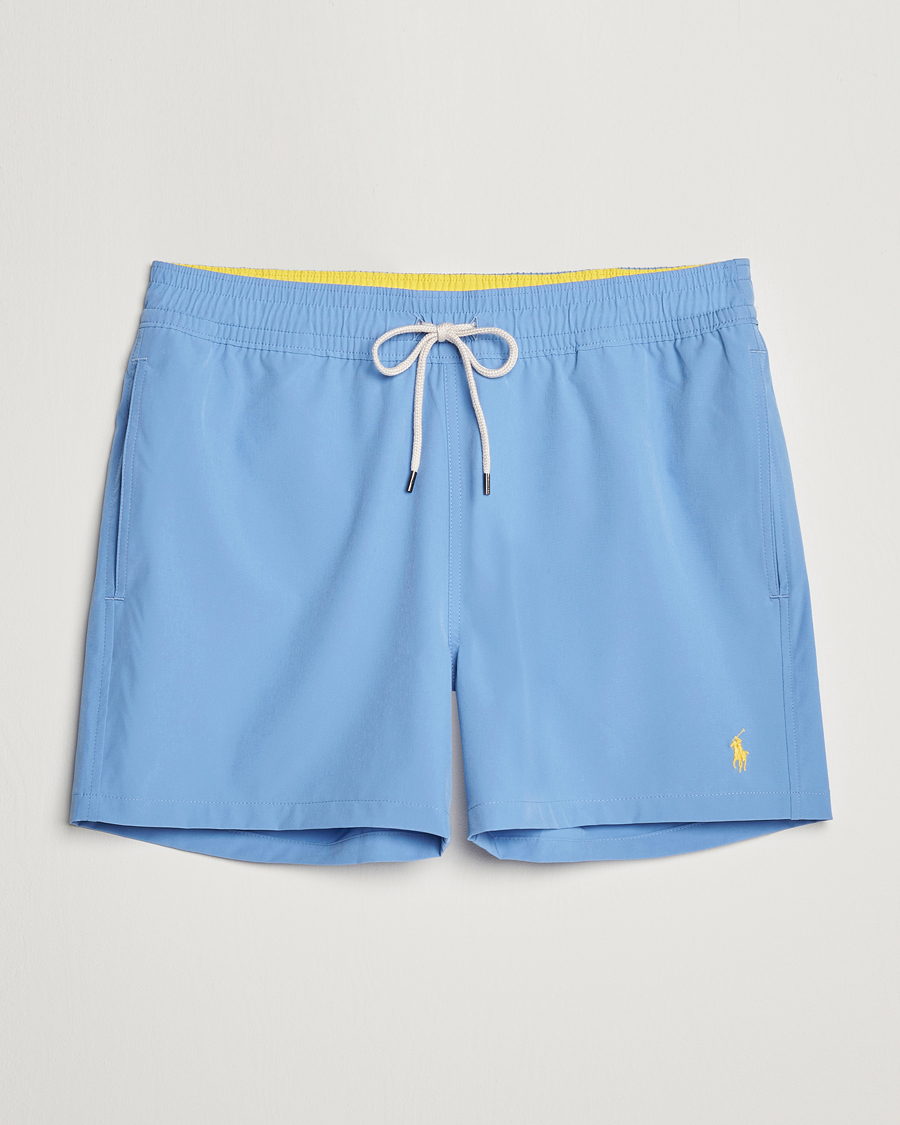 Mies | Uimahousut | Polo Ralph Lauren | Recycled Slim Traveler Swimshorts Harbor Island Blue