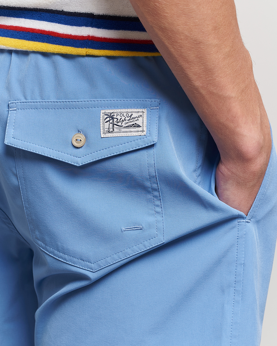 Mies | Uimahousut | Polo Ralph Lauren | Recycled Slim Traveler Swimshorts Harbor Island Blue
