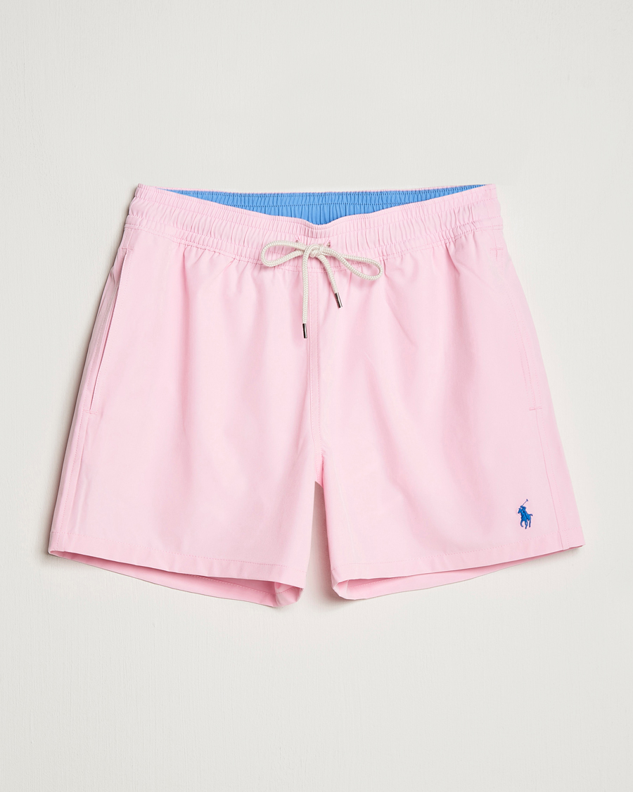 Mies | Uimahousut | Polo Ralph Lauren | Recycled Slim Traveler Swimshorts Carmel Pink