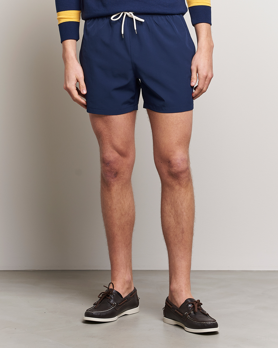 Mies | Uimahousut | Polo Ralph Lauren | Recycled Slim Traveler Swimshorts Newport Navy