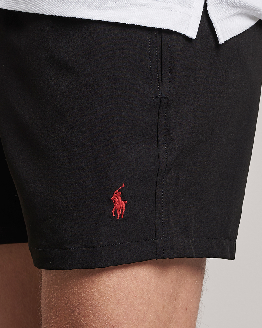 Mies | Uimahousut | Polo Ralph Lauren | Recycled Slim Traveler Swimshorts Black