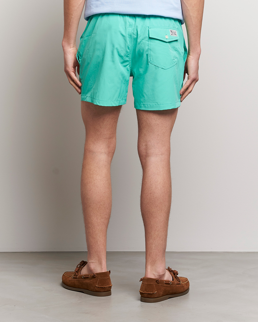Mies | Uimahousut | Polo Ralph Lauren | Recycled Slim Traveler Swimshorts Sunset Green