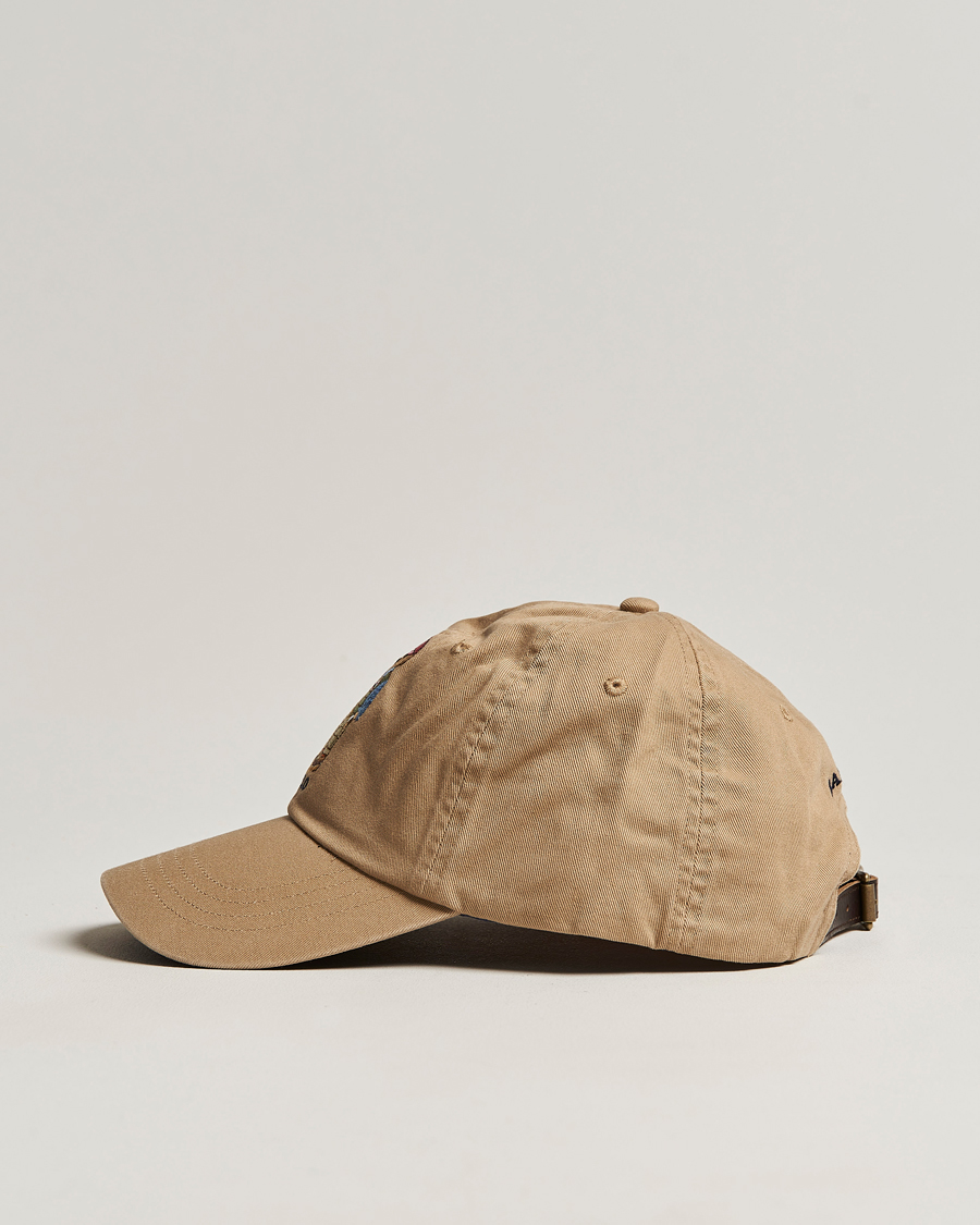 Mies | Polo Ralph Lauren Twill Bear Cap Luxury Tan | Polo Ralph Lauren | Twill Bear Cap Luxury Tan