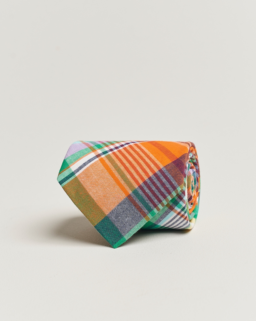 Mies | Polo Ralph Lauren Preppy Madras Checked Tie Multi | Polo Ralph Lauren | Preppy Madras Checked Tie Multi
