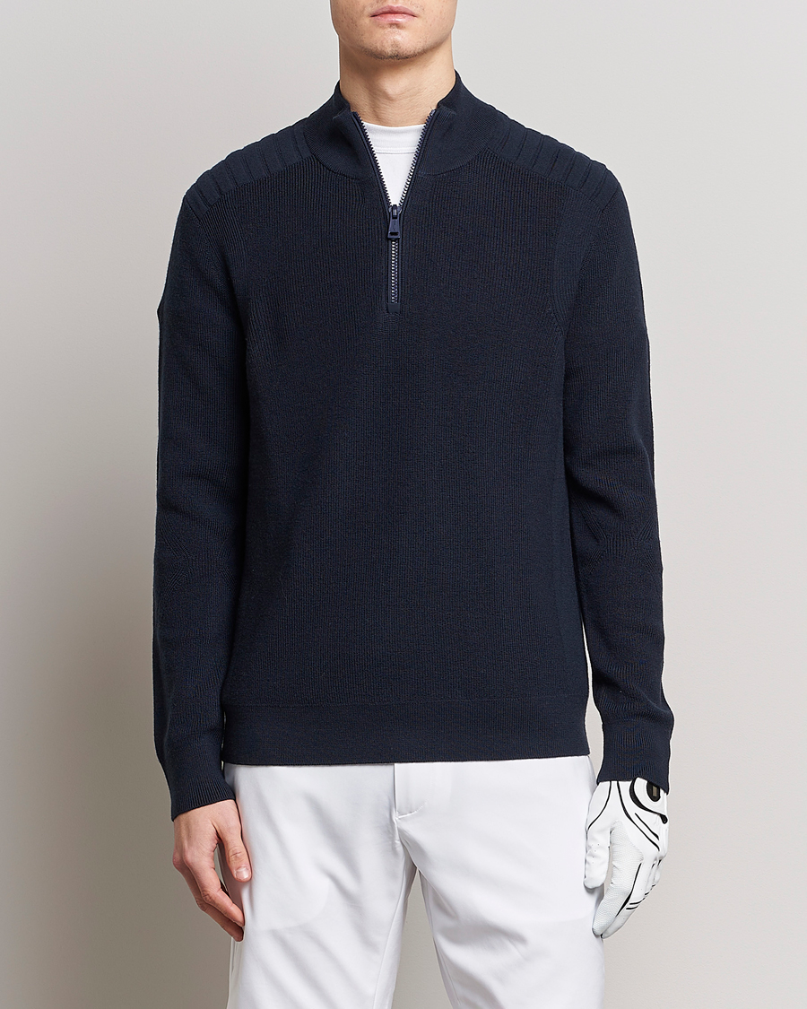 Mies |  | RLX Ralph Lauren | Merino Half-Zip Sweater College Navy