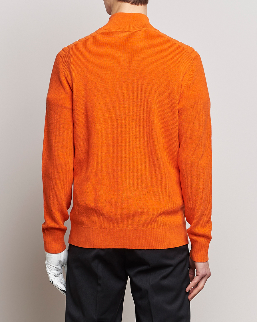 Mies | Puserot | RLX Ralph Lauren | Merino Half-Zip Sweater Sailing Orange