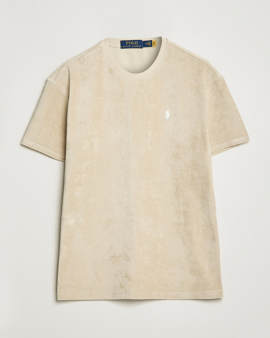 Mies | T-paidat | Polo Ralph Lauren | Terry Cotton Tee Spring Beige