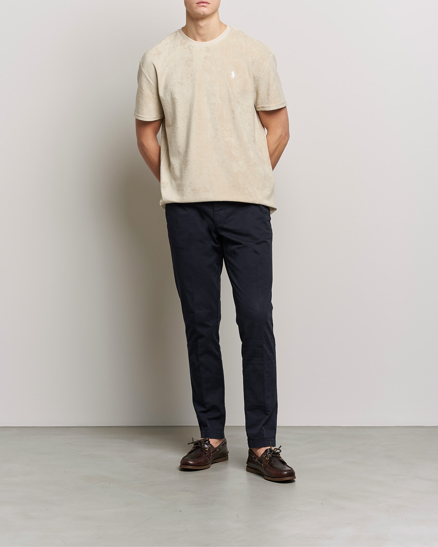 Mies | T-paidat | Polo Ralph Lauren | Terry Cotton Tee Spring Beige