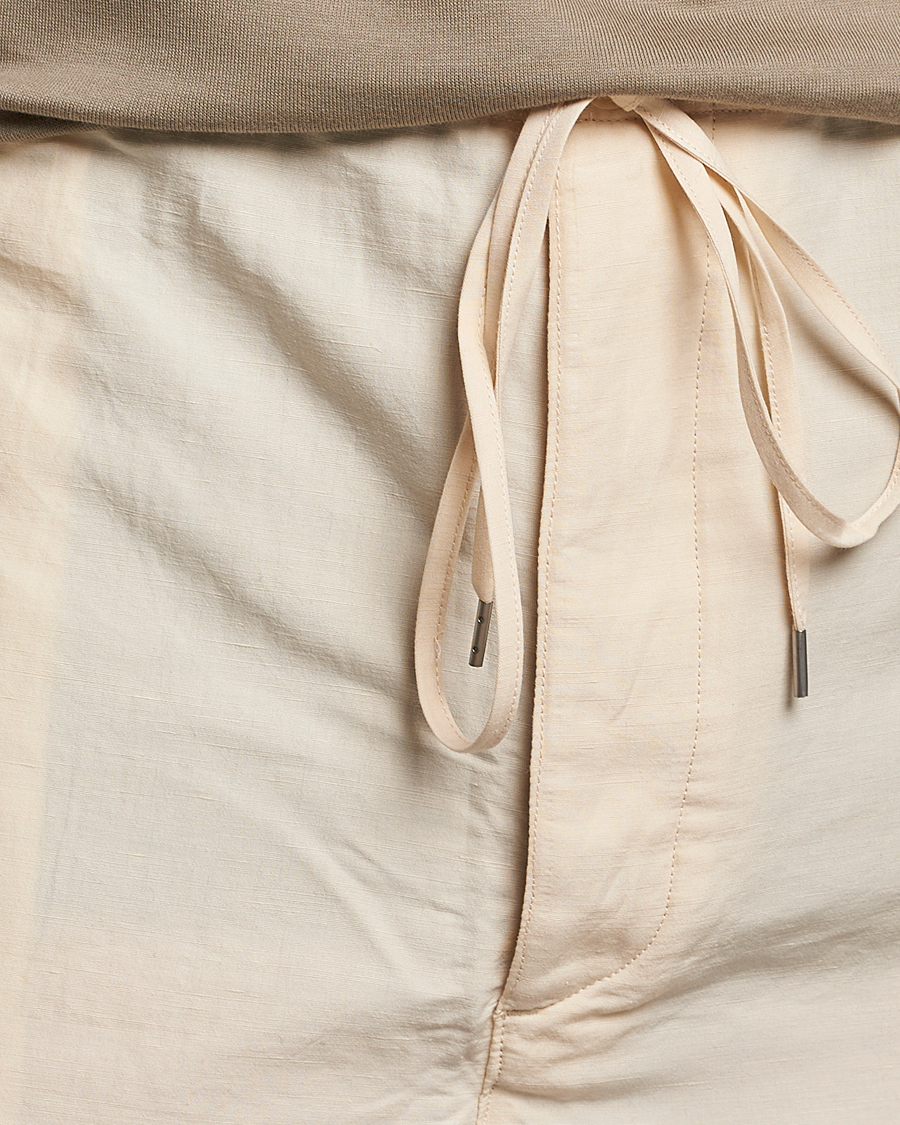 Mies | Shortsit | Auralee | Finx Linen Easy Shorts Ecru