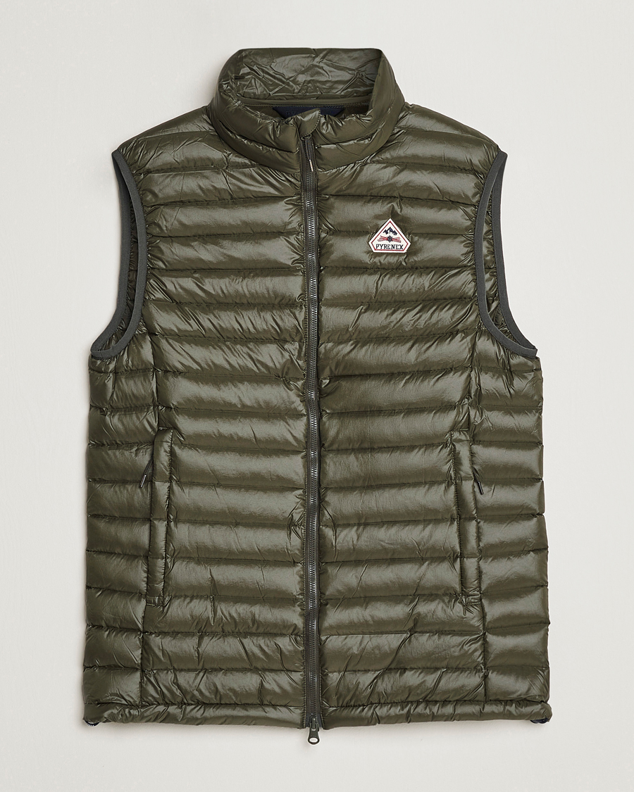 Mies | Takit | Pyrenex | Bruce Down Padded Vest Deep Khaki