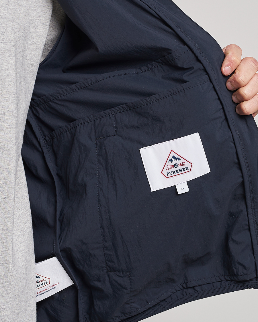 Mies | Takit | Pyrenex | Ridge Windbreaker Hooded Jacket Deep Ink