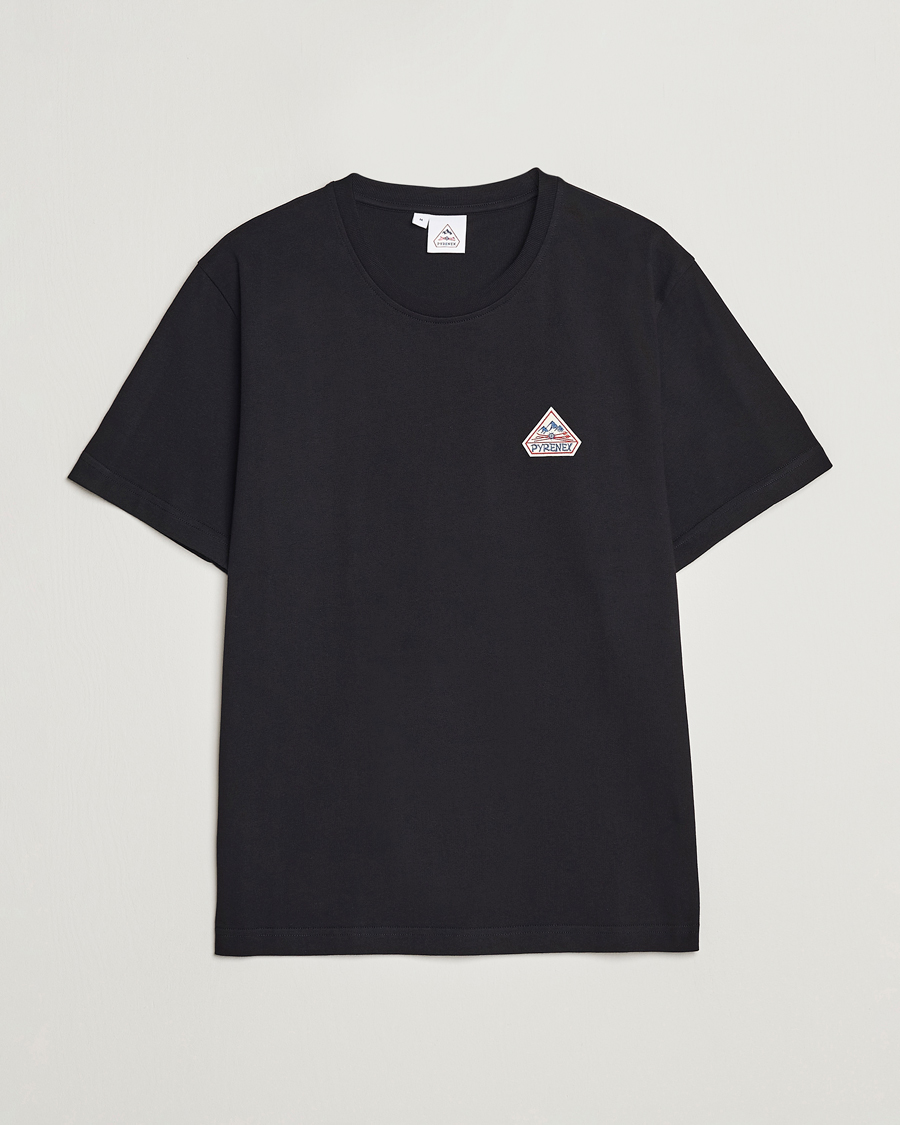 Mies | T-paidat | Pyrenex | Echo Cotton Logo T-Shirt Black