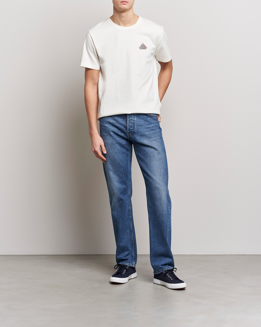 Mies | T-paidat | Pyrenex | Echo Cotton Logo T-Shirt Milk