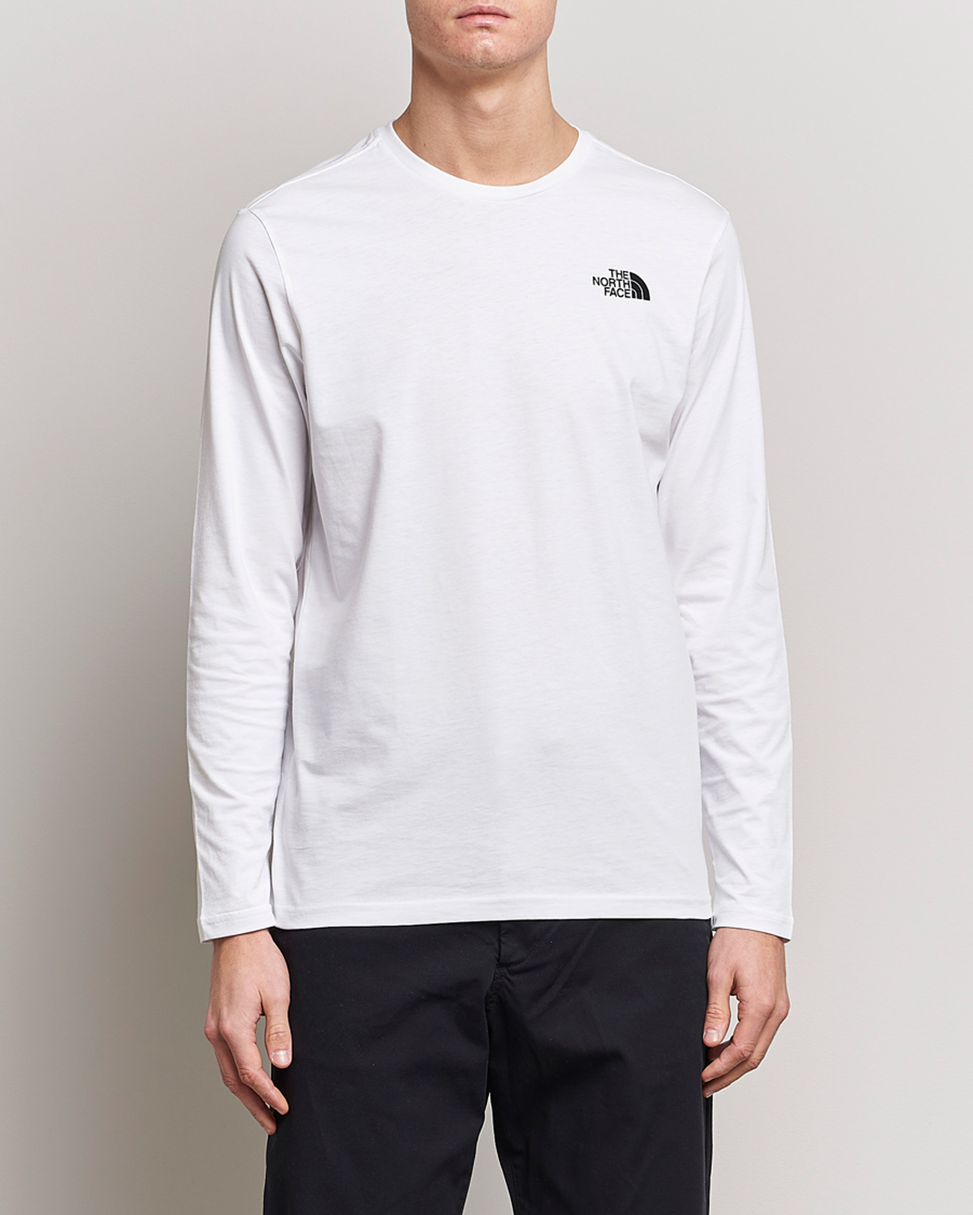 Mies | Outdoor | The North Face | Long Sleeve Easy T-Shirt White