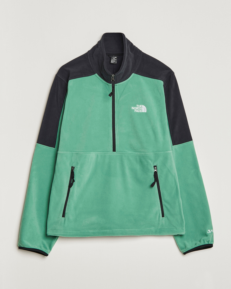 Mies | Puserot | The North Face | Polartec Fleece Half Zip Deep Grass Green