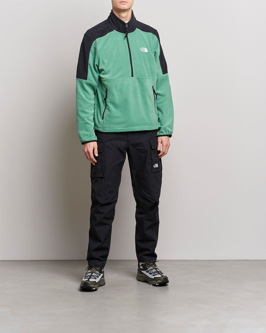 Mies | Puserot | The North Face | Polartec Fleece Half Zip Deep Grass Green