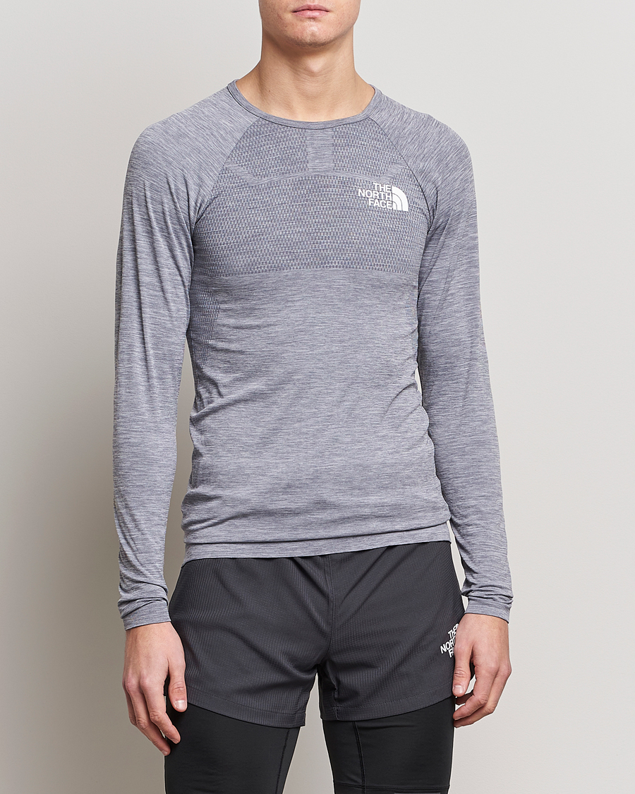 Mies | The North Face | The North Face | Mountain Athletics Long Sleeve Meld Grey Heather