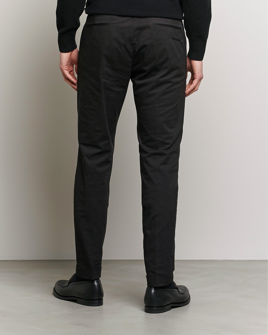 Mies | Housut | Briglia 1949 | Slim Fit Cotton Chinos Black