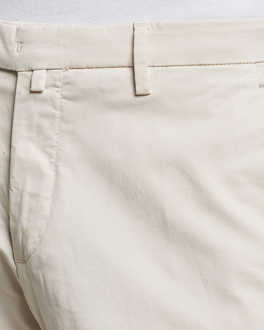 Mies | Housut | Briglia 1949 | Slim Fit Cotton Chinos Cream