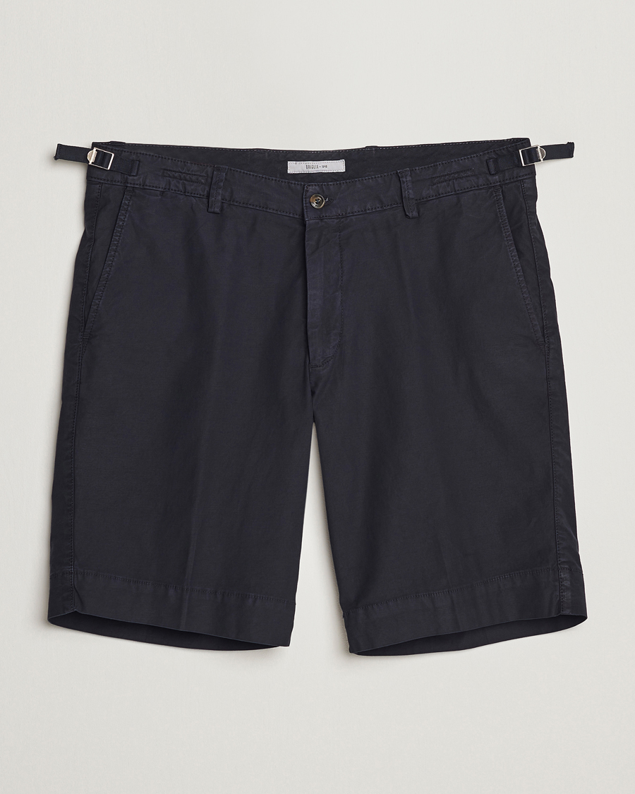 Mies | Shortsit | Briglia 1949 | Upcycled Cotton Shorts Navy