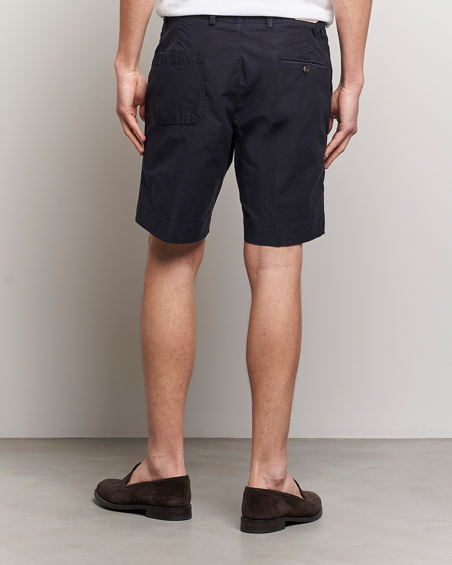 Mies | Shortsit | Briglia 1949 | Upcycled Cotton Shorts Navy