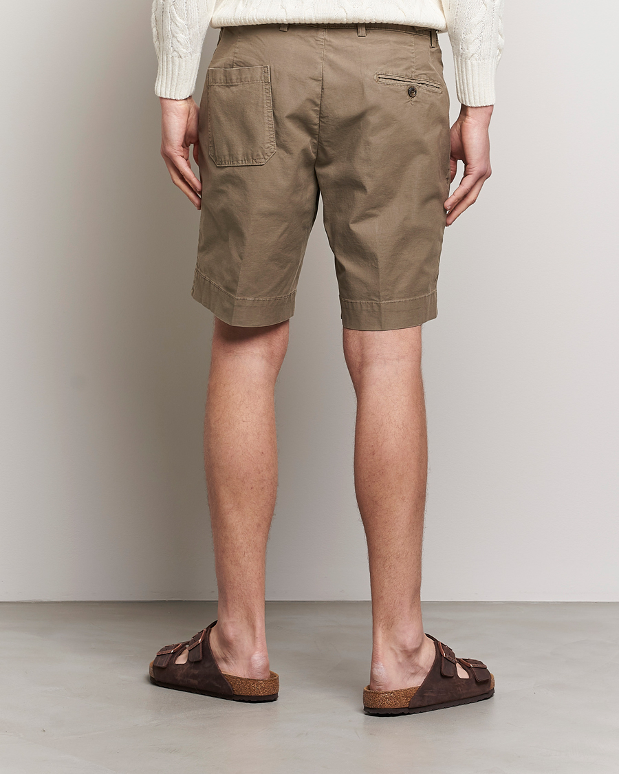 Mies | Shortsit | Briglia 1949 | Upcycled Cotton Shorts Olive