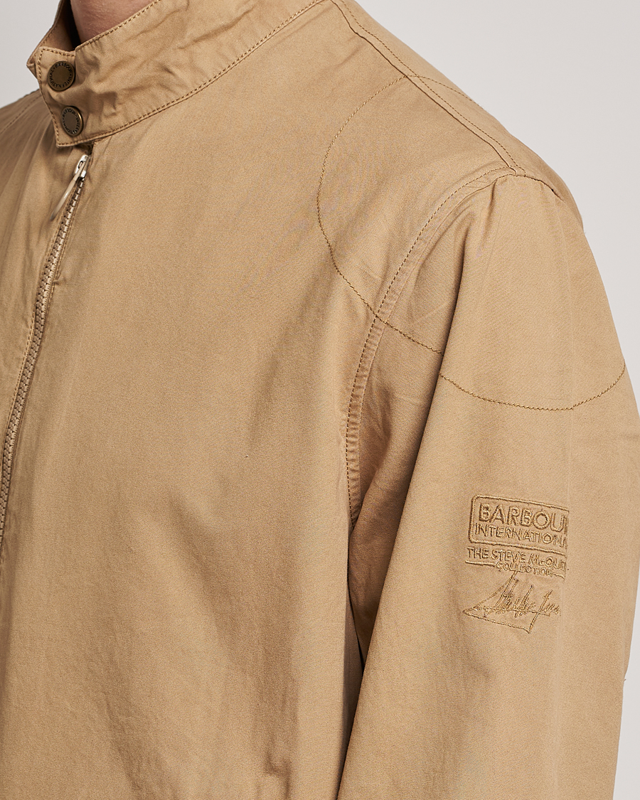 Mies | Takit | Barbour International | Steve McQueen Casual Harrington Jacket Trench Khaki