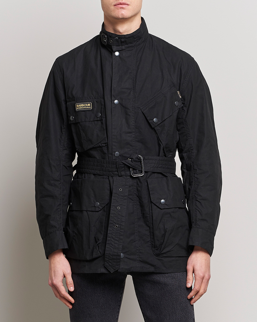 Mies | Klassiset takit | Barbour International | City Casual Field Jacket Black