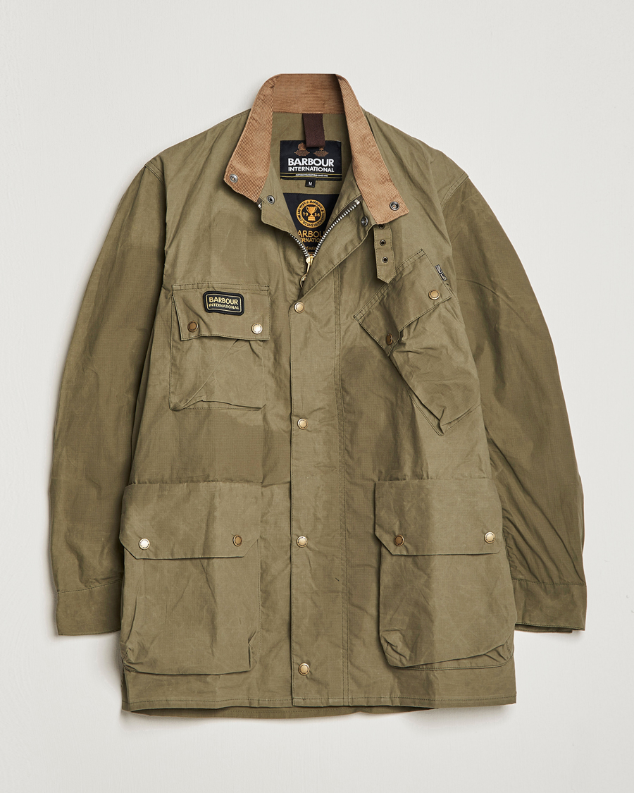 Mies | Takit | Barbour International | City Casual Field Jacket Olive