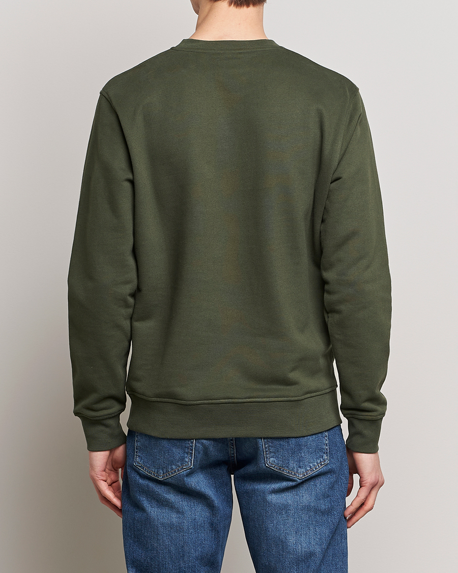 Mies | Puserot | Barbour International | Roadster Crew Neck Sweatshirt Forrest Green