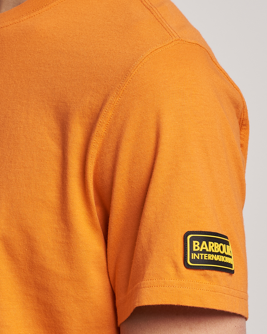 Mies | T-paidat | Barbour International | Devise Crew Neck T-Shirt Amber Orange
