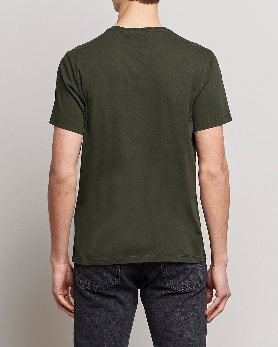Mies | T-paidat | Barbour International | Radok Pocket Crew Neck T-Shirt Forrest Green
