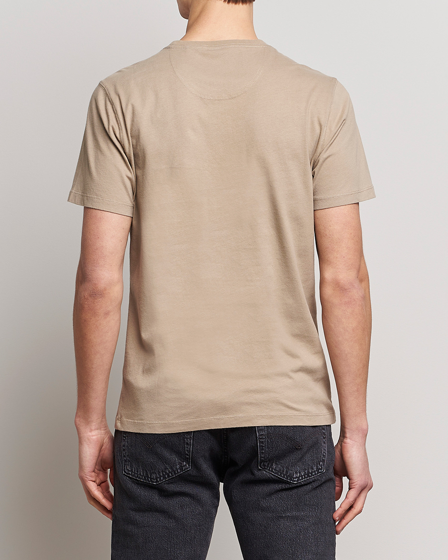 Mies | T-paidat | Barbour International | Morris Steve McQueen Crew Neck T-Shirt Khaki