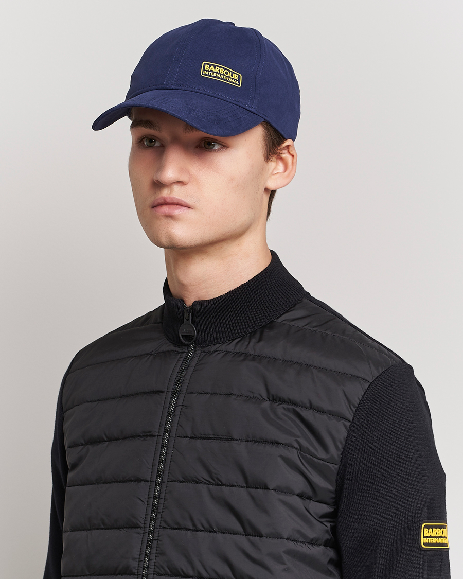 Mies |  | Barbour International | Norton Drill Sports Cap Ink Navy